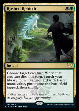 Rushed Rebirth [Strixhaven: School of Mages] | Eastridge Sports Cards & Games