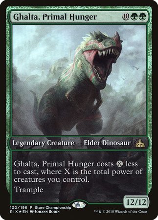 Ghalta, Primal Hunger [Rivals of Ixalan Promos] | Eastridge Sports Cards & Games