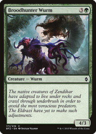 Broodhunter Wurm [Battle for Zendikar] | Eastridge Sports Cards & Games