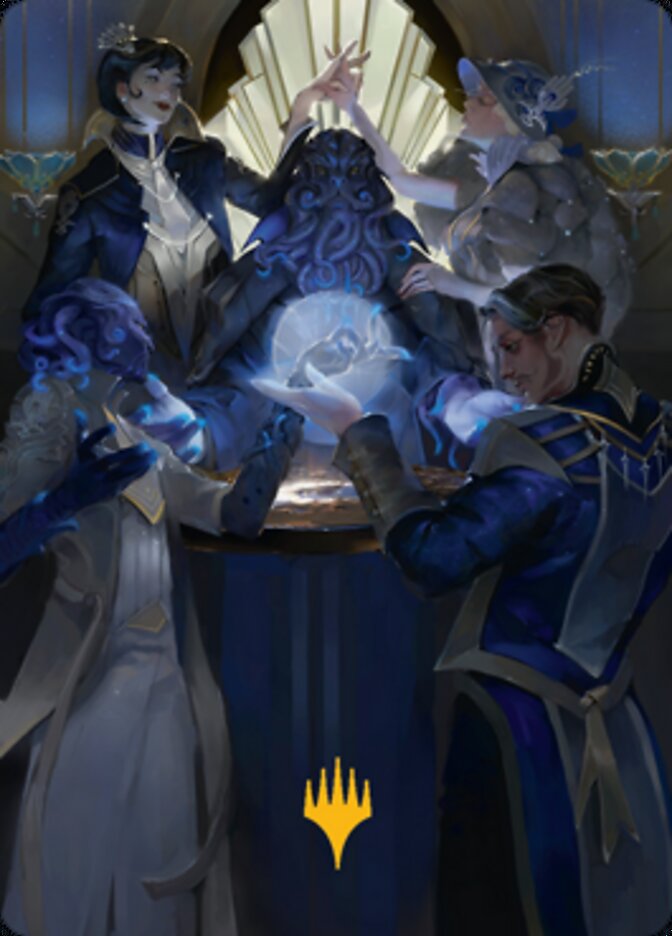 Obscura Ascendancy Art Card (Gold-Stamped Signature) [Streets of New Capenna Art Series] | Eastridge Sports Cards & Games