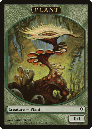 Plant Token [Worldwake Tokens] | Eastridge Sports Cards & Games