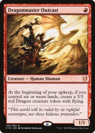 Dragonmaster Outcast [Commander 2019] | Eastridge Sports Cards & Games