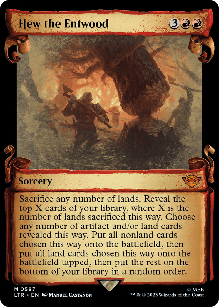Hew the Entwood [The Lord of the Rings: Tales of Middle-Earth Showcase Scrolls] | Eastridge Sports Cards & Games