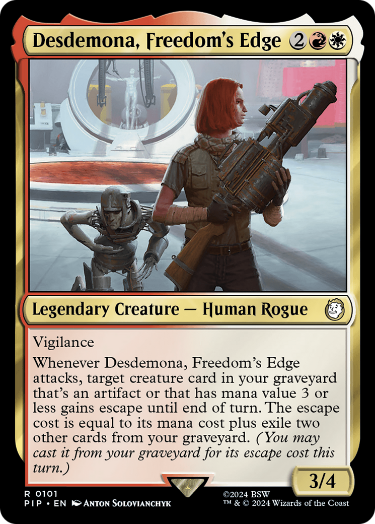 Desdemona, Freedom's Edge [Fallout] | Eastridge Sports Cards & Games