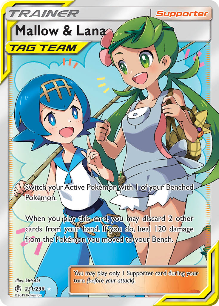 Mallow & Lana (231/236) [Sun & Moon: Cosmic Eclipse] | Eastridge Sports Cards & Games