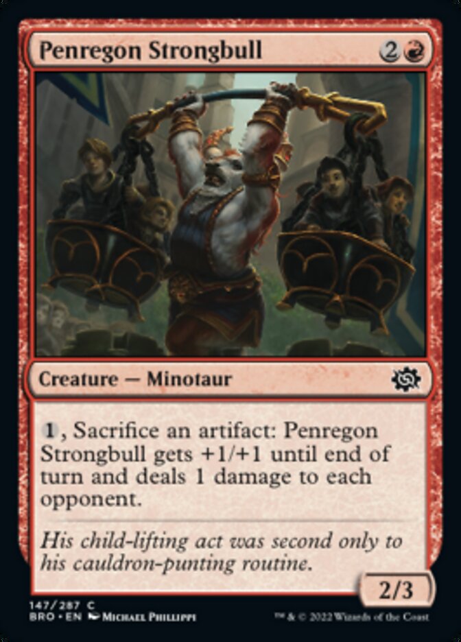 Penregon Strongbull [The Brothers' War] | Eastridge Sports Cards & Games