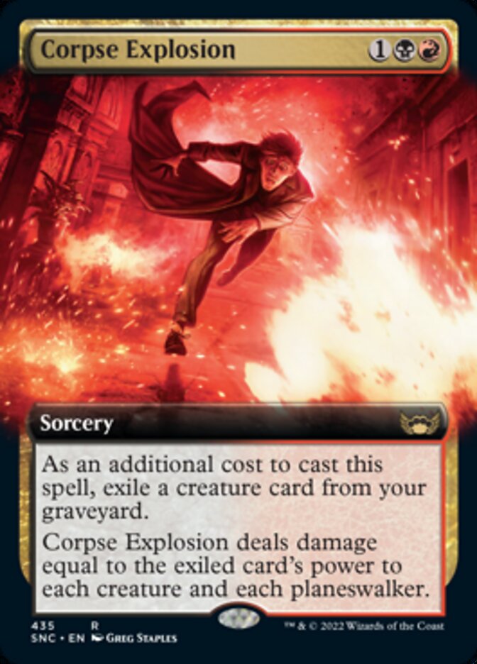 Corpse Explosion (Extended Art) [Streets of New Capenna] | Eastridge Sports Cards & Games