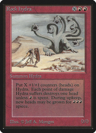 Rock Hydra [Limited Edition Beta] | Eastridge Sports Cards & Games