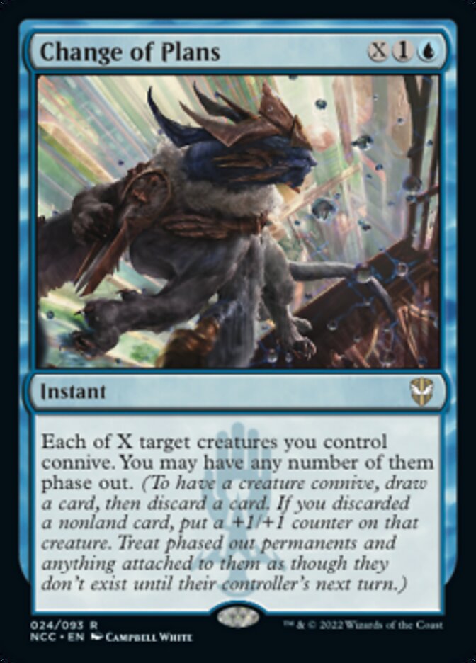 Change of Plans [Streets of New Capenna Commander] | Eastridge Sports Cards & Games
