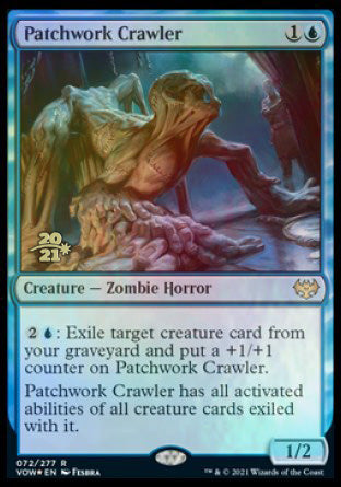 Patchwork Crawler [Innistrad: Crimson Vow Prerelease Promos] | Eastridge Sports Cards & Games