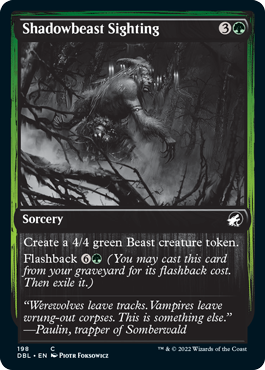 Shadowbeast Sighting [Innistrad: Double Feature] | Eastridge Sports Cards & Games