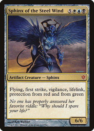 Sphinx of the Steel Wind [Commander 2013] | Eastridge Sports Cards & Games