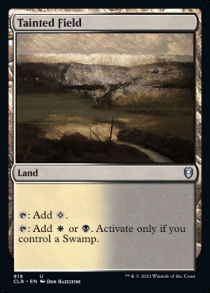 Tainted Field [Commander Legends: Battle for Baldur's Gate] | Eastridge Sports Cards & Games