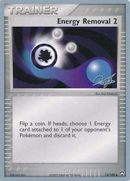 Energy Removal 2 (74/108) (Bliss Control - Paul Atanassov) [World Championships 2008] | Eastridge Sports Cards & Games