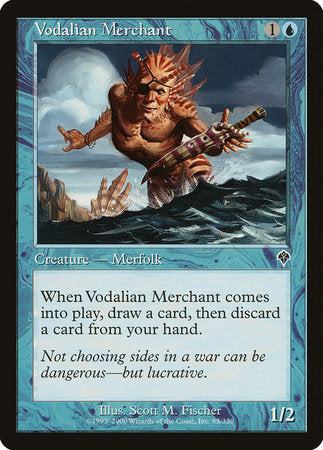 Vodalian Merchant [Invasion] | Eastridge Sports Cards & Games