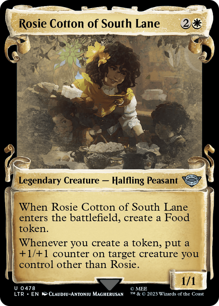 Rosie Cotton of South Lane [The Lord of the Rings: Tales of Middle-Earth Showcase Scrolls] | Eastridge Sports Cards & Games