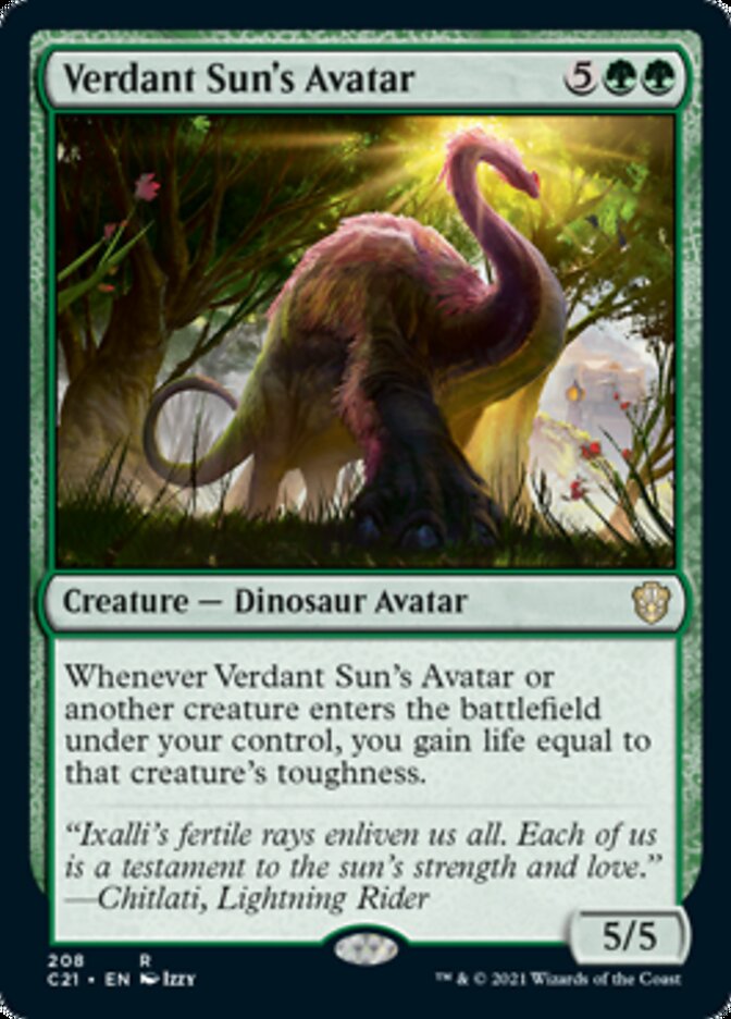 Verdant Sun's Avatar [Commander 2021] | Eastridge Sports Cards & Games