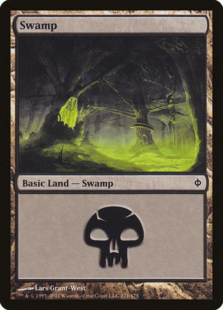 Swamp (171) [New Phyrexia] | Eastridge Sports Cards & Games
