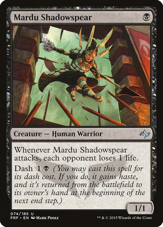 Mardu Shadowspear [Fate Reforged] | Eastridge Sports Cards & Games