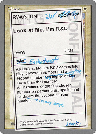 Look at Me, I'm R&D [Unhinged] | Eastridge Sports Cards & Games
