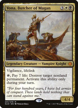 Vona, Butcher of Magan [Ixalan] | Eastridge Sports Cards & Games