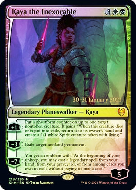 Kaya the Inexorable  [Kaldheim Prerelease Promos] | Eastridge Sports Cards & Games