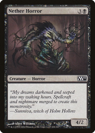 Nether Horror [Magic 2011] | Eastridge Sports Cards & Games