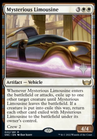 Mysterious Limousine (Promo Pack) [Streets of New Capenna Promos] | Eastridge Sports Cards & Games