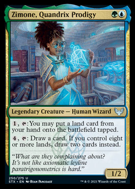 Zimone, Quandrix Prodigy [Strixhaven: School of Mages] | Eastridge Sports Cards & Games