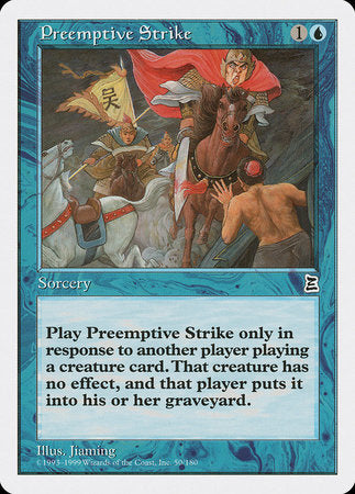 Preemptive Strike [Portal Three Kingdoms] | Eastridge Sports Cards & Games