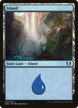 Island (35) [Duel Decks: Blessed vs. Cursed] | Eastridge Sports Cards & Games