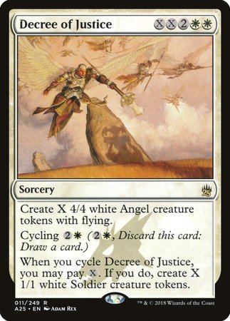 Decree of Justice [Masters 25] | Eastridge Sports Cards & Games