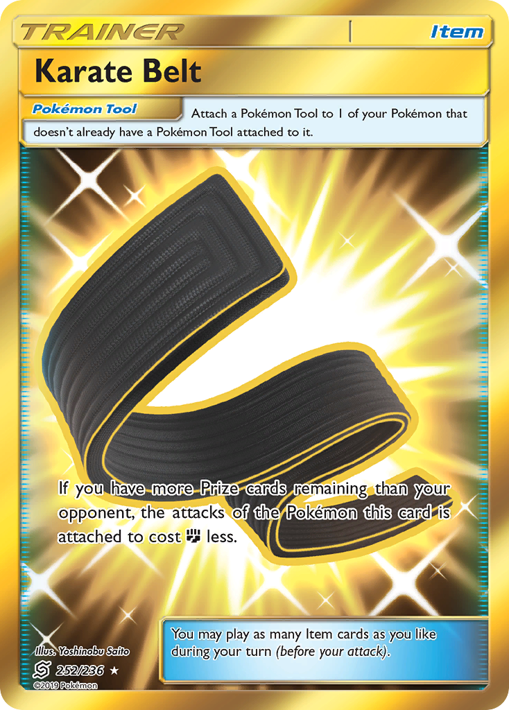 Karate Belt (252/236) [Sun & Moon: Unified Minds] | Eastridge Sports Cards & Games