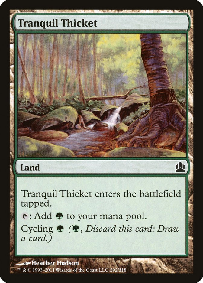 Tranquil Thicket [Commander 2011] | Eastridge Sports Cards & Games
