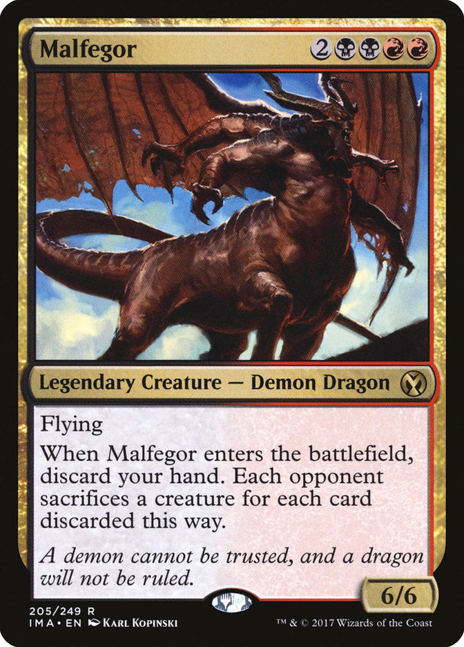 Malfegor [Iconic Masters] | Eastridge Sports Cards & Games