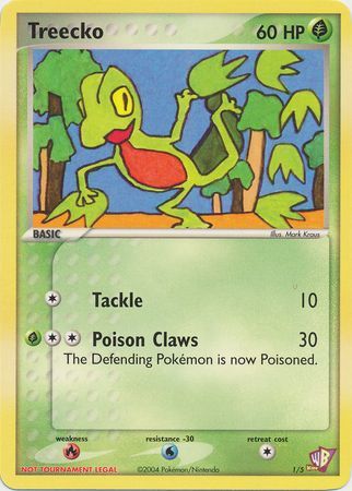 Treecko (1/5) [Kids WB Promos] | Eastridge Sports Cards & Games