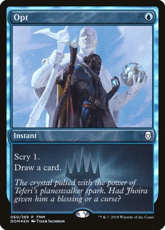 Opt [Dominaria Promos] | Eastridge Sports Cards & Games