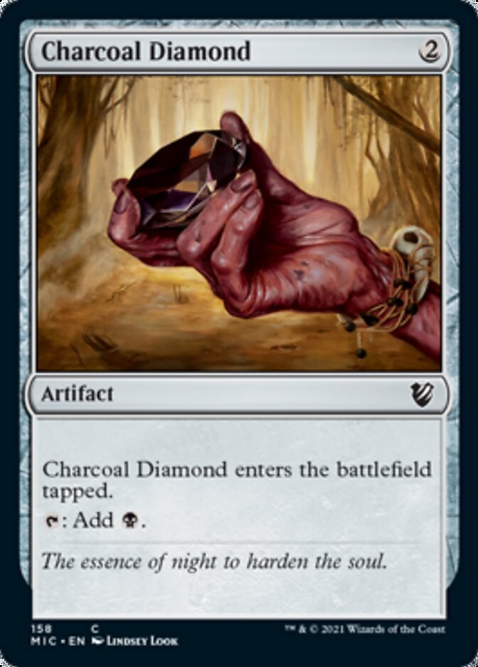 Charcoal Diamond [Innistrad: Midnight Hunt Commander] | Eastridge Sports Cards & Games