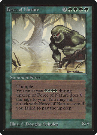 Force of Nature [Limited Edition Beta] | Eastridge Sports Cards & Games