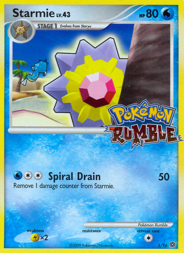 Starmie (5/16) [Pokémon Rumble] | Eastridge Sports Cards & Games