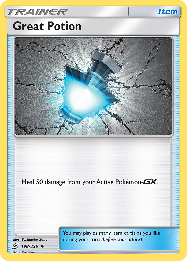 Great Potion (198/236) [Sun & Moon: Unified Minds] | Eastridge Sports Cards & Games