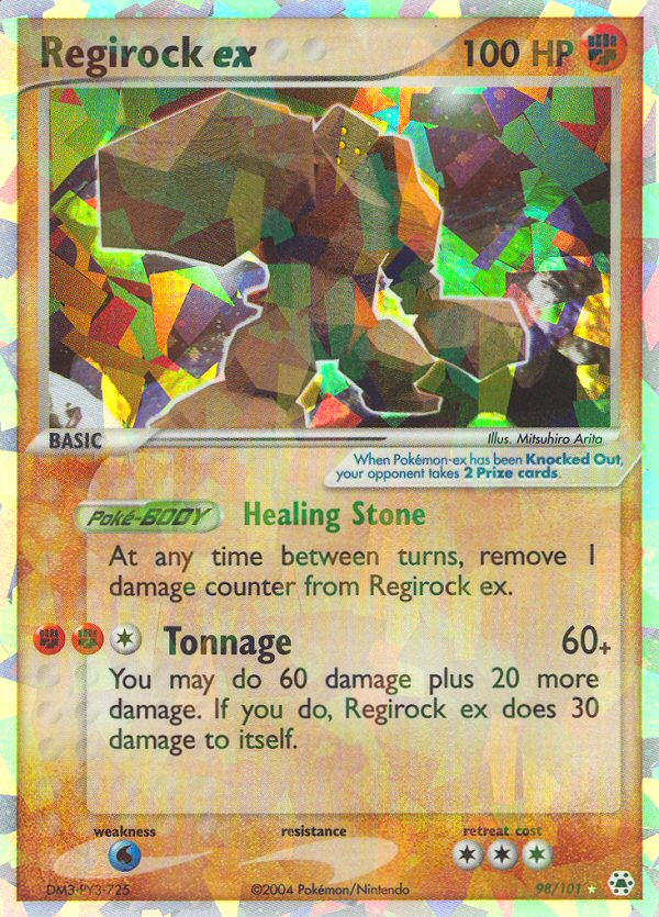 Regirock ex (98/101) [EX: Hidden Legends] | Eastridge Sports Cards & Games