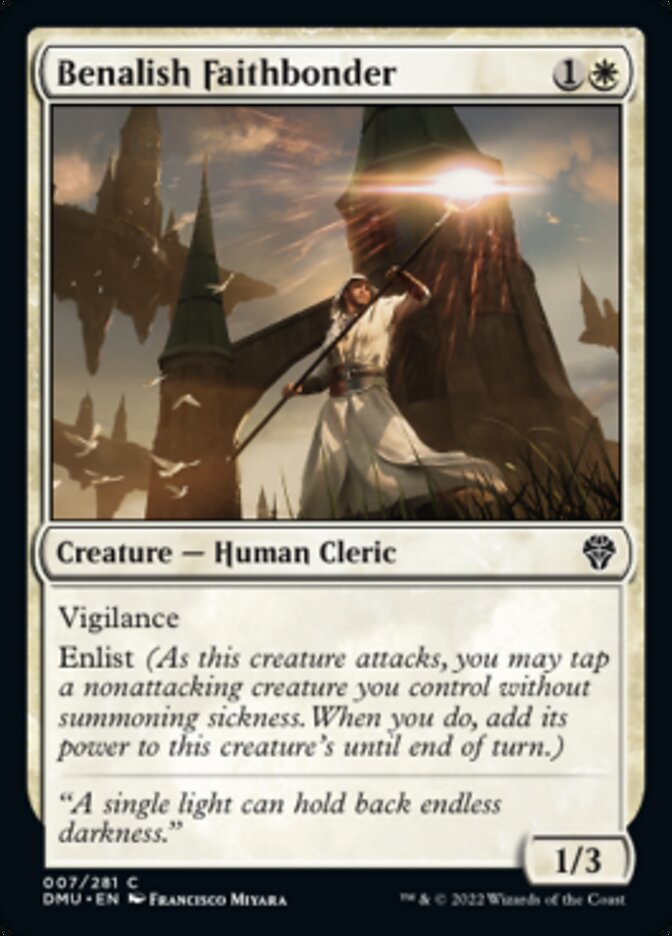 Benalish Faithbonder [Dominaria United] | Eastridge Sports Cards & Games