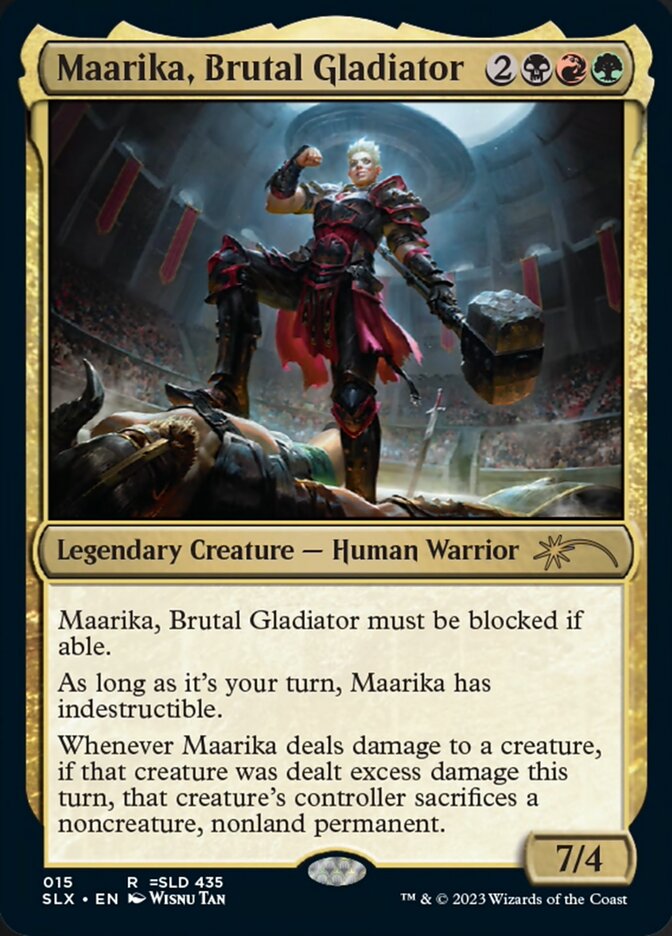 Maarika, Brutal Gladiator [Secret Lair: Universes Within] | Eastridge Sports Cards & Games