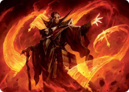 Plargg, Dean of Chaos Art Card [Strixhaven: School of Mages Art Series] | Eastridge Sports Cards & Games