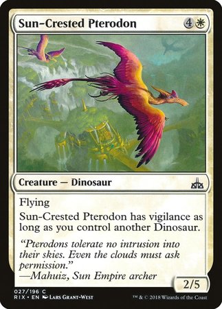 Sun-Crested Pterodon [Rivals of Ixalan] | Eastridge Sports Cards & Games