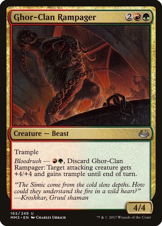 Ghor-Clan Rampager [Modern Masters 2017] | Eastridge Sports Cards & Games