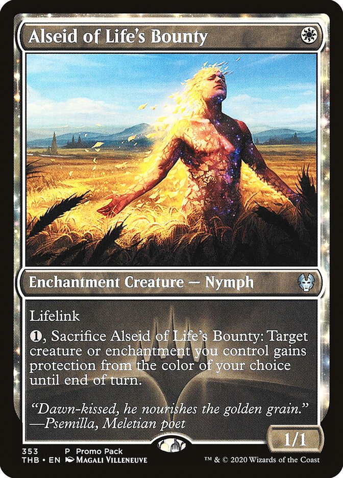 Alseid of Life's Bounty (Promo Pack) [Theros Beyond Death Promos] | Eastridge Sports Cards & Games