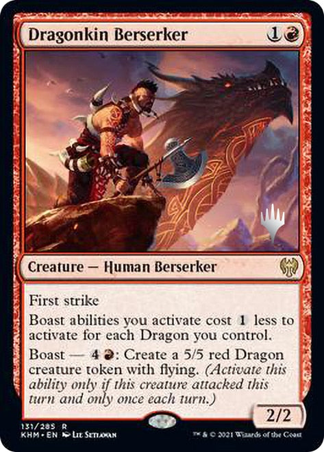 Dragonkin Berserker [Kaldheim Promo Pack] | Eastridge Sports Cards & Games