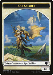 Kor Soldier // Pegasus Double-sided Token [Commander 2014 Tokens] | Eastridge Sports Cards & Games